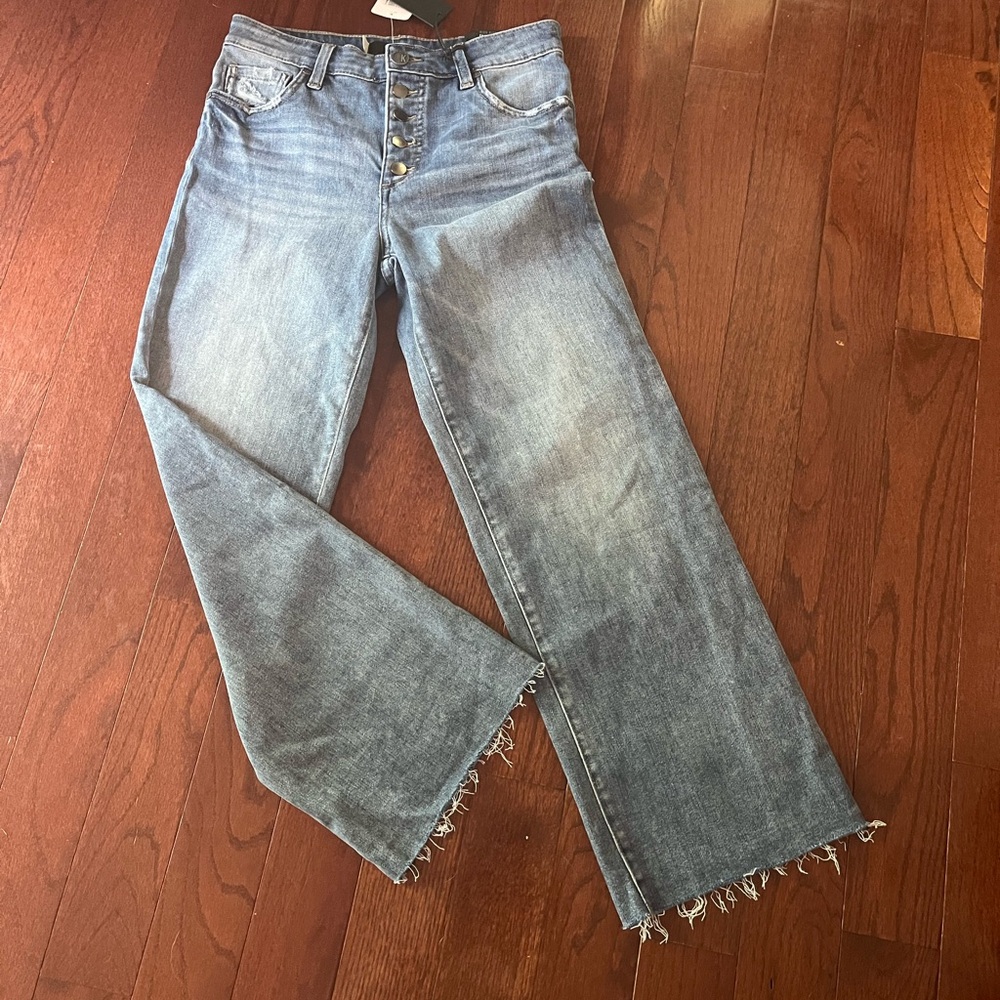 Kut from the Kloth High Rise Jeans - Light Blue